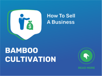 How To Sell Bamboo Cultivation Business in 9 Steps: Checklist