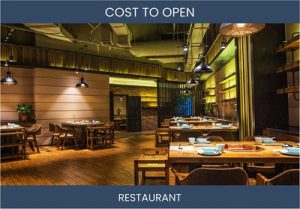 How Much Does It Cost To Start Restaurant
