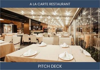 A La Carte Restaurant: Invest in a Dining Experience Worth Savoring