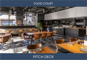 Feeding Your Investment Appetite: Food Court Pitch Deck Example
