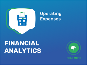 Optimize Your Finances with Financial Analytics - Control Expenses!