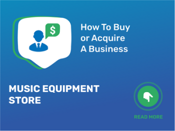 Unlock Success: Buy or Acquire Your Dream Music Store!