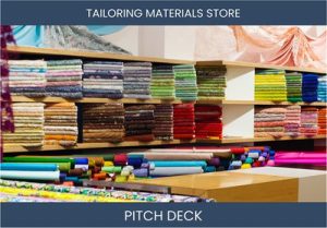 Tailor Your Success with Top-Quality Materials | Investor Pitch Deck