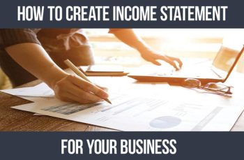 How to create an income statement for your business