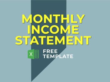 Income statement template