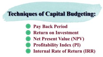 Try These 4 Ways to Simplify Capital Budgeting