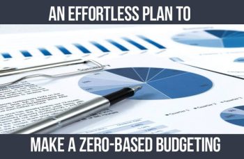 An effortless plan to do zero budgeting